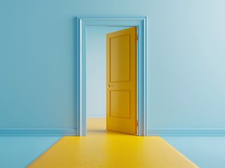 Yellow Carpet Pathway