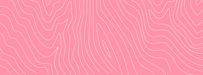 abstract wavy pink pastel background. abstract wave pink background. topographic contour background. contour lines background. Topographic map contour background.