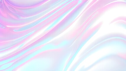 Obraz premium Holographic background light refraction texture overlay effect for photo and mockups. Organic drop diagonal holographic flare on a white wall. Shadows for natural light effects. Blurred rainbow light 