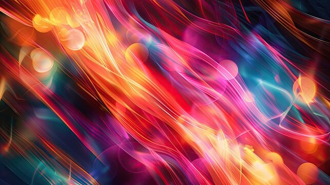 Vibrant wallpaper with bold colors dynamic feel