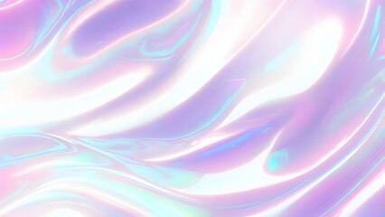 Fototapeta premium olographic background light refraction texture overlay effect for photo and mockups. Organic drop diagonal holographic flare on a white wall. Shadows for natural light effects. Blurred rainbow light