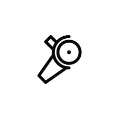 Hand Grinder Icon Minimalist and Functional Design