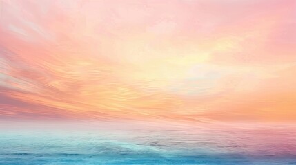 Pastel sunset gradient background with blurred textures and shimmering lights