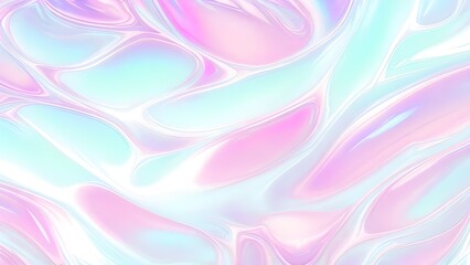 Holographic background light refraction texture overlay effect for photo and mockups. Organic drop diagonal holographic flare on a white wall. Shadows for natural light effects. Blurred rainbow light
