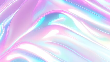 Holographic background light refraction texture overlay effect for photo and mockups. Organic drop diagonal holographic flare on a white wall. Shadows for natural light effects. Blurred rainbow light
