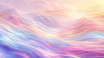 Obraz premium Rainbow sand plumes blur effects light reflections gradient transitions wallpaper