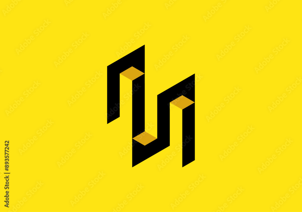 Aufkleber geometric shape featuring a graph bar flow system on geometric shape