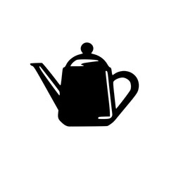 Obraz premium water kettle logo vector illustration template design