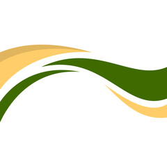 Business Wave Border