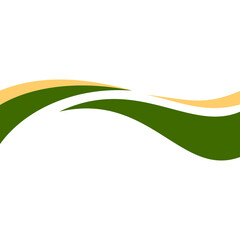 Business Wave Border