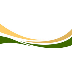 Business Wave Border