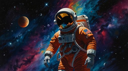 astronaut , Ai Generated.