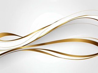 Obraz premium abstract background with golden wave
