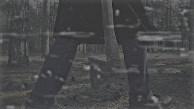 VHS Tape Old School Grunge Overlay Effect