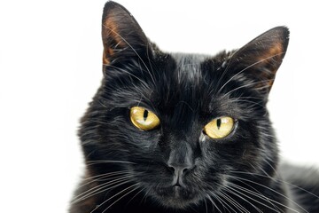 Cat portrait mammal animal.