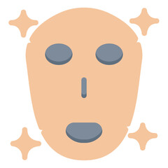 beauty face mask icon