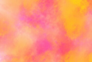 Abstract cosmic fuchsia neon paper textured aquarelle canvas for modern creative design. Bright watercolor on black background, grungy texture