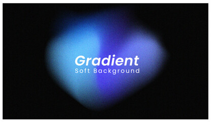 soft and smooth blue black grainy background