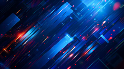 Futuristic abstract background with overlap layer.