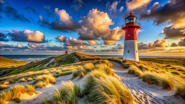 list ost lighthouse sylt island germany