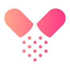 pill gradient icon
