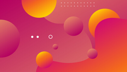 Abstract pink wave background. Dynamic shapes composition.Modern and Creative Trend design in vector illustration
