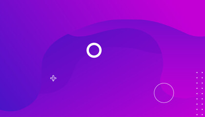 Liquid color background design. Purple elements with fluid gradient. Template for invitation, business card for presentation design
