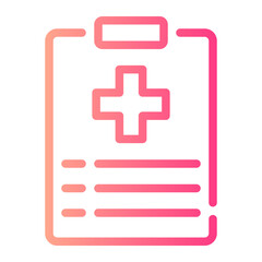 report gradient icon