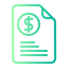 transaction gradient icon