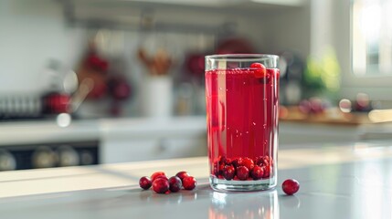 cranberry juice drink fresh beverage