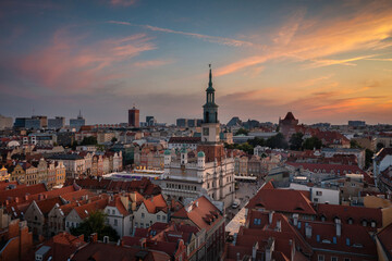 Old Market Square in Poznan at sunset. Poland © Patryk Kosmider