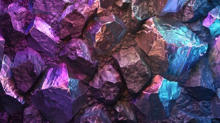 stone hologram background concept