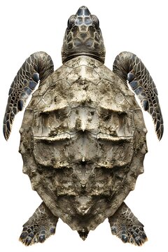 Sea Turtle Shell Detail