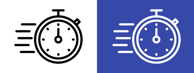 quick response icon logo sign set vector outline