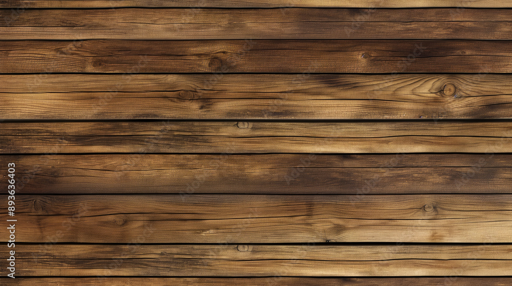 Aufkleber wooden oak or pine brown table surface pattern texture planks, wooden structure table top view desig