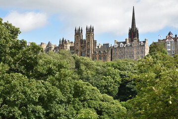 Tours gothiques &agrave; Edimbourg. Ecosse