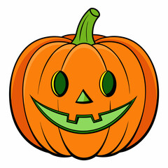 halloween pumpkin head