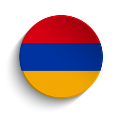 Armenia flag button