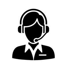 woman customer support avatar icon