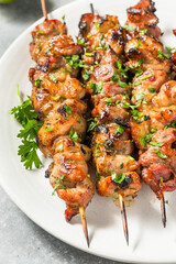 Homemade Thai Pork Skewers
