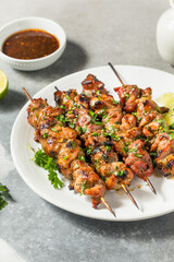 Homemade Thai Pork Skewers