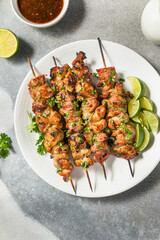 Homemade Thai Pork Skewers