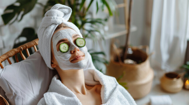 Unwinding Indulgence: Adult Spa Day with Facial and Cooling Cucumbers