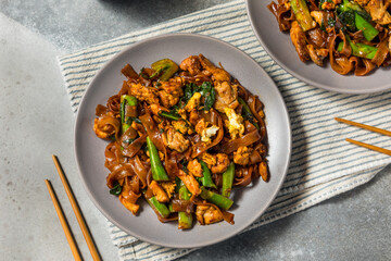 Savory Asian Pad See Ew Noodles © Brent Hofacker