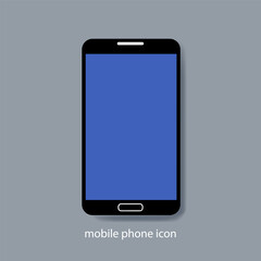 Smartphone, mobile phone icon vector  element design. Isolated on background.
