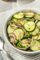 Gourmet Healthy Cucumber Salad