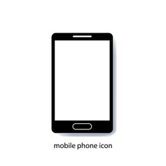 Smartphone, mobile phone icon vector  element design. Isolated on background.