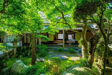 Obraz premium 岡山県 倉敷市 玉島 西爽邸