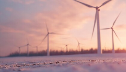 Industrial windmill and alternative energy: electricity production with sustainable turbine and ecological power