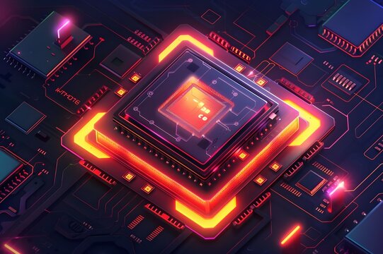 circuit board background